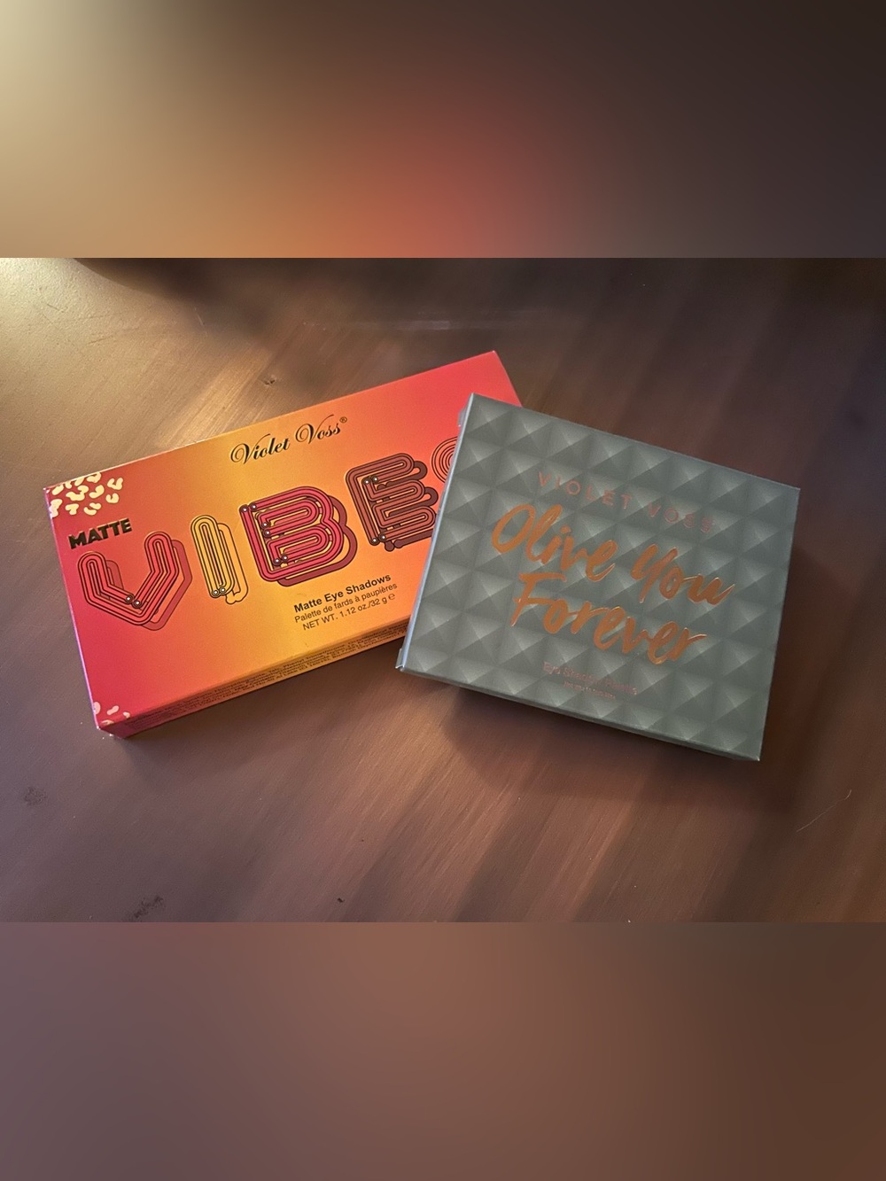 VIOLET VOSS OLIVE YOU FOREVER & VIBES EYESHADOW PALETTES